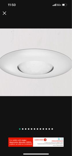 VuLite 6” Round Open Frame Lighting Trim V3050