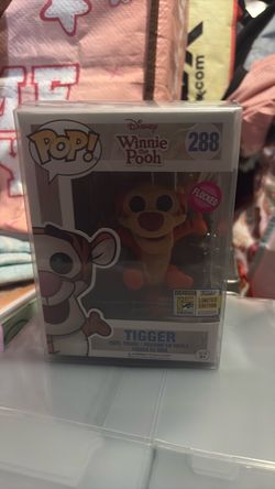 Funko Pop Tigger #288 Flocked SDCC Exclusive
