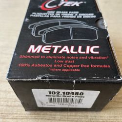 Pontiac GTO 2004 Rear Semi Metallic Brake Pads 