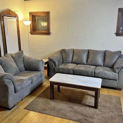 Fabric Sofa Loveseat 