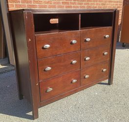Large Contemporary Dresser TV Stand - Good quality!