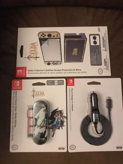 Nintendo Switch accessories.