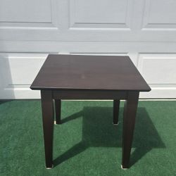 Brown Small Table - Coffee Table - End Table - USED with watermark