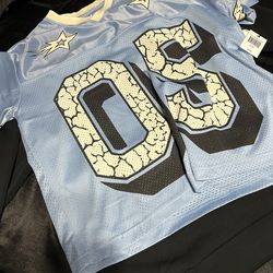 Saints baby blue jersey