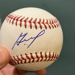 Jose Altuve JSA signed autographed baseball ball