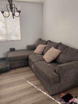 Dark Grey Couch