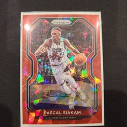 2020-2021 Panini Basketball Prizm Red Cards