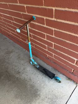 Free. Kids Kick Scooter Teal Blue