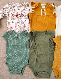 Baby girl onesies size 6 months. Fontana pickup.