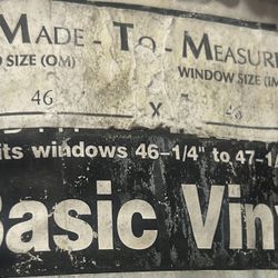 Basic Vinyl, Mini Blind