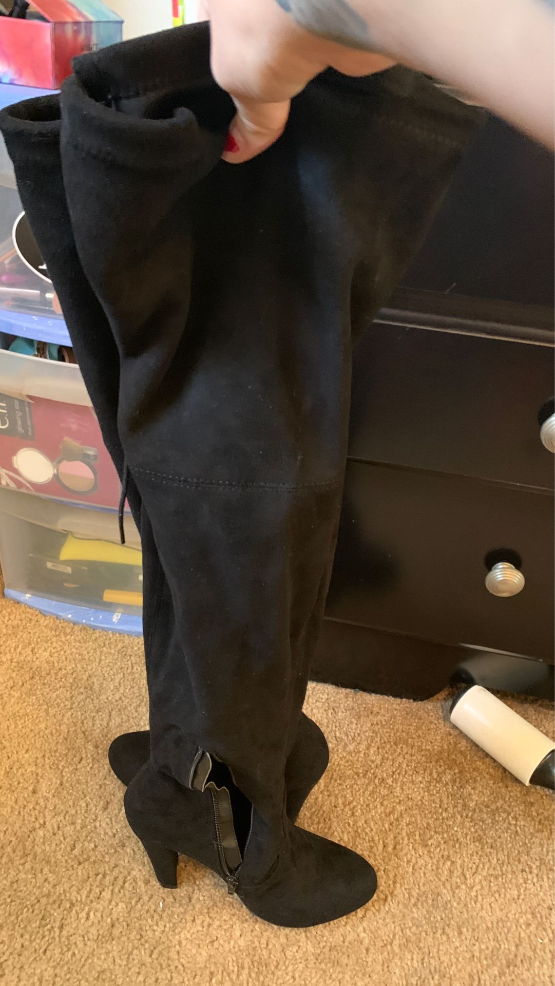 Size 7 thigh high boots