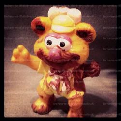 Custom Zombie Fozzy Bear Muppets Toy