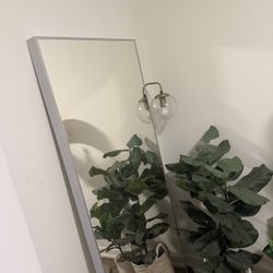 Metal frame floor Mirror 