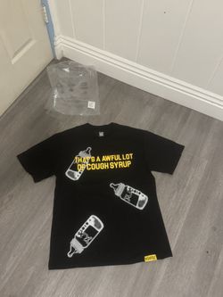 That’s a awful lot of cough syrup t shirt with baby bottle design brand new comes with bag And Tags Color Black Size m