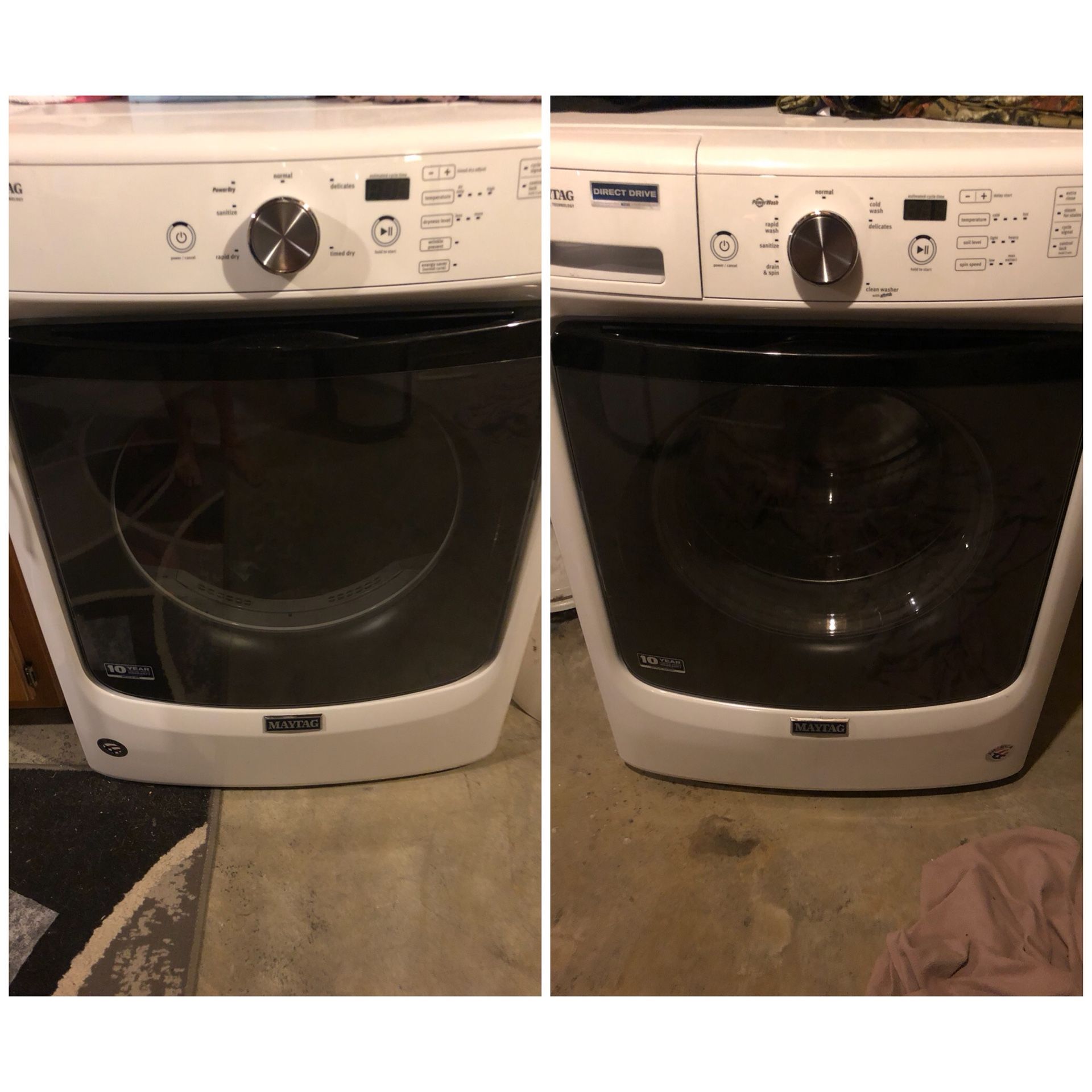 Maytag Washer & Dryer Set - Stackable - MOVING SALE