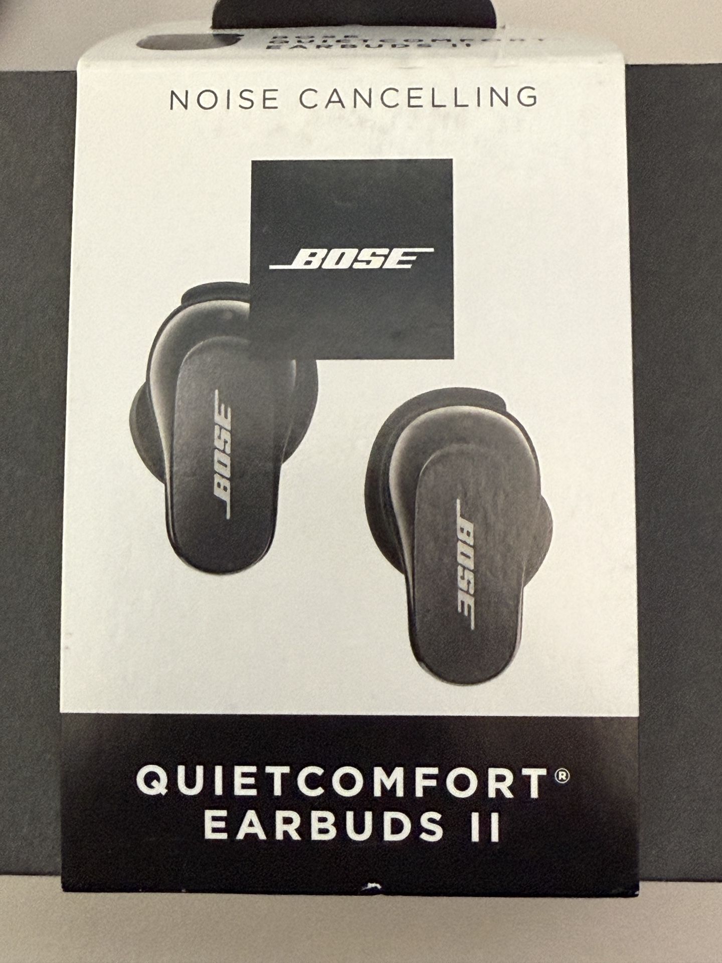 Bose Quietcomfort Earbuds II Noise Canceling, Black