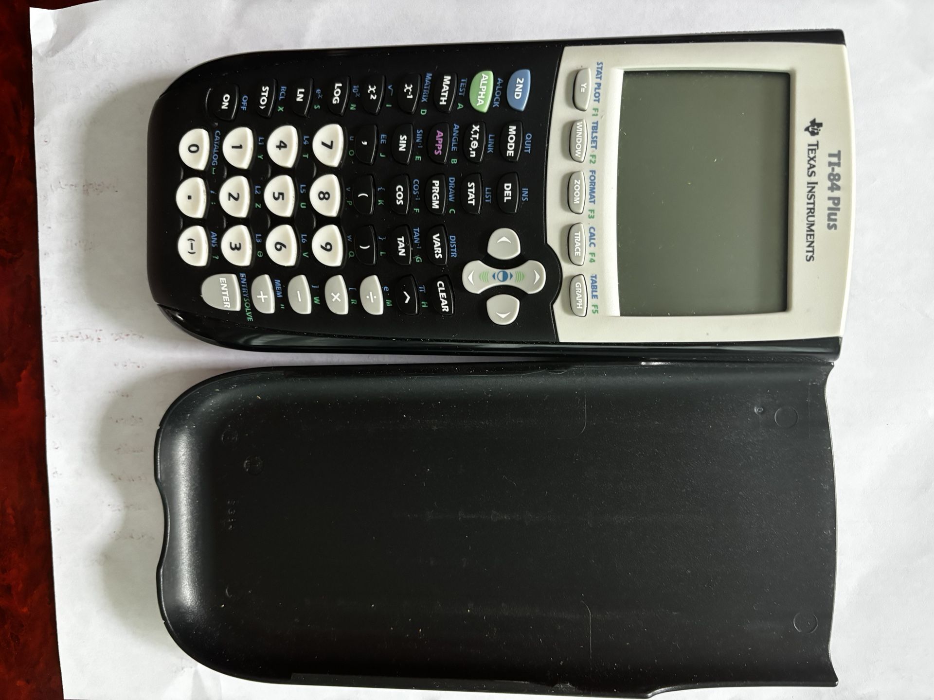 texas instrument TI-84 plus calculator
