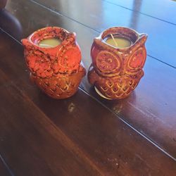 Owl Candles