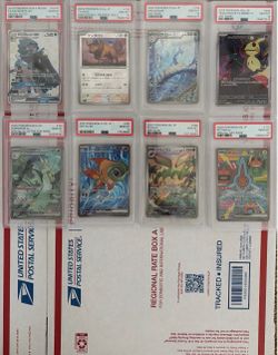 PSA 10 Gem Mint Pokémon Card Lot of 8