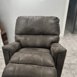 Chair… Dark Grey Recliner…   ** Price Negotiable **
