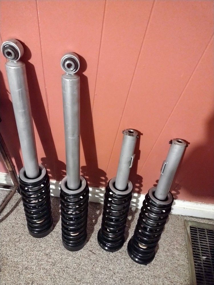 2000 Mercedes S430 Conversion Springs, From Air Shocks To Coil Springs