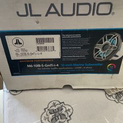 Jl Audio subwoofer driver 10 inch Marine 