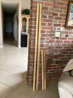 Wooden train tracks