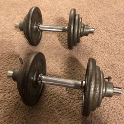 Excercise dumbells