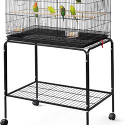 47-inch Rolling Breeding Flight Bird Cages 