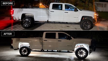 Rock lights and wheel lights