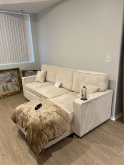 Beige Sectional (brand New)