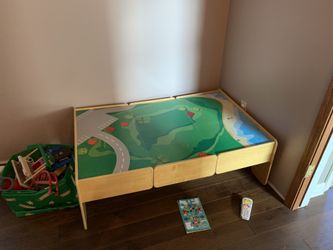 Kids wooden Train table
