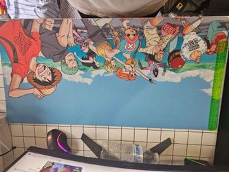 One piece mouse pad