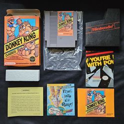 Donkey Kong Classics for Nintendo NES - CIB