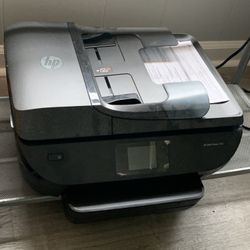 HP Envy Photo All-In-One Printer, Scanner, Fax 7800 series with photo paper, print paper and ink