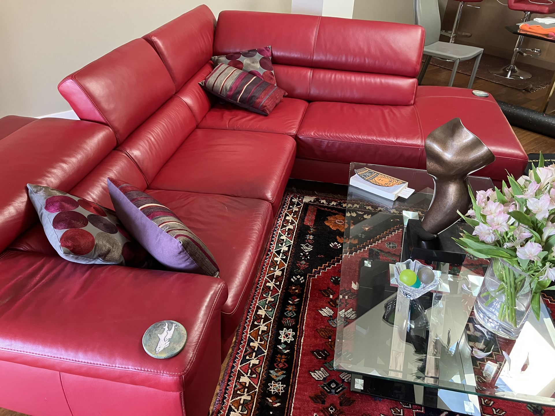 Sectional Leather Couch for Sale in Carmelbythesea, CA OfferUp