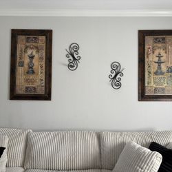 Wall Painting Moment In The Garden Print By Elizabeth Jardine 