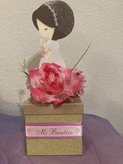 Baptism Centerpieces.