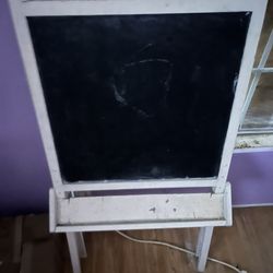 Chalkboard and White board