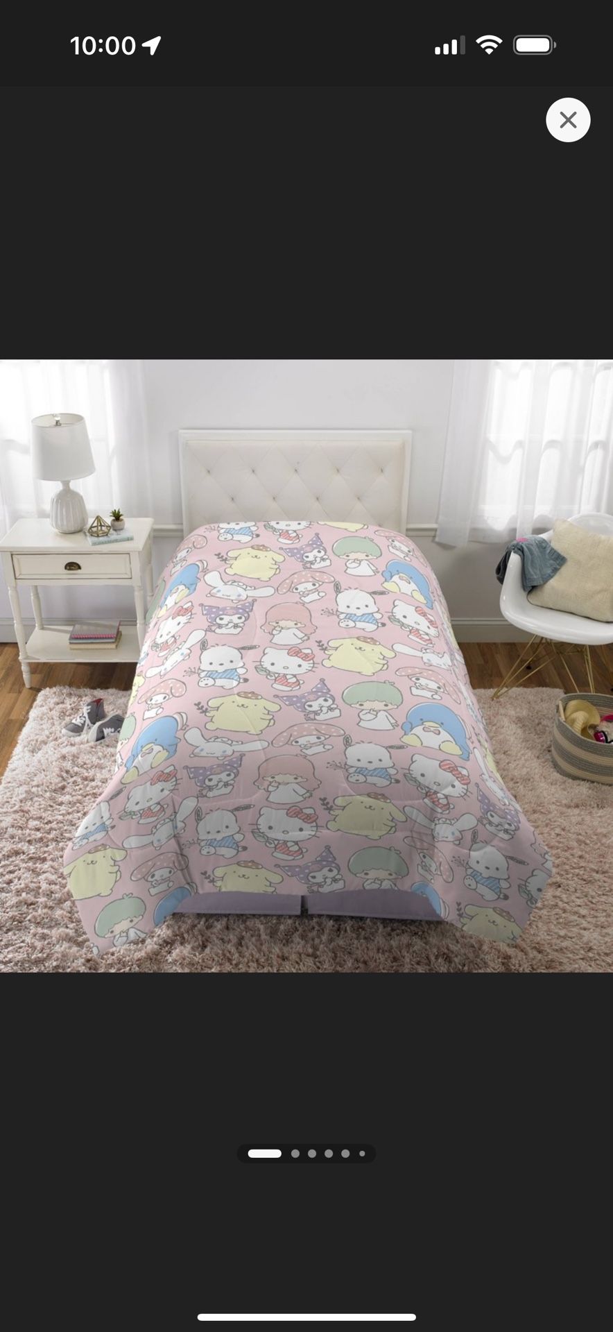hello kitty bedding