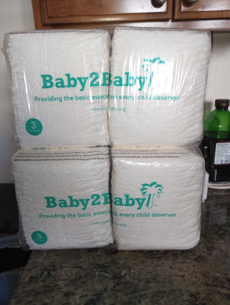 Diapers Size 3 (2 Packs)