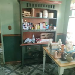 Farm House Kitchen Hutch