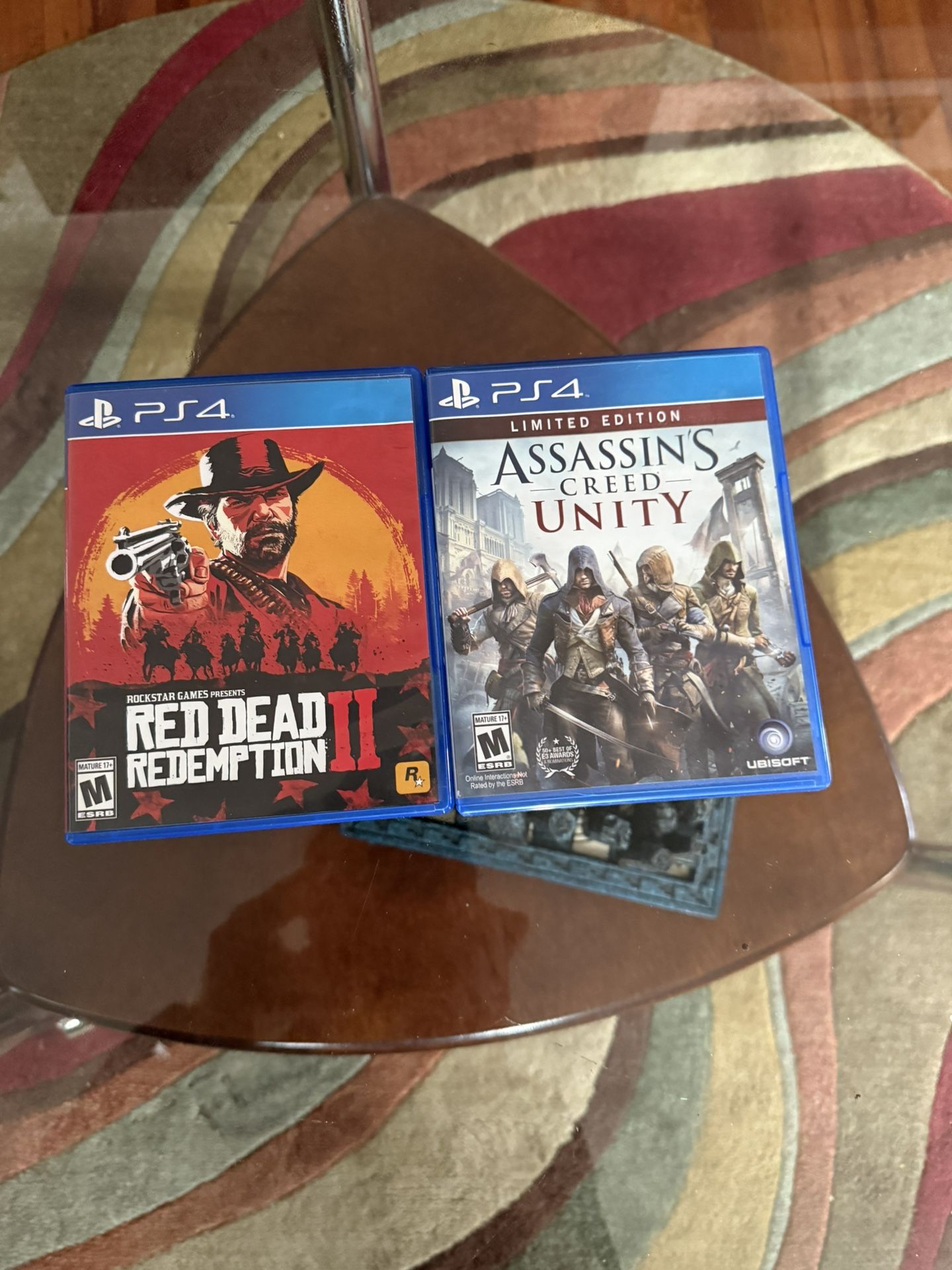 Red Dead 2 And Assassin’s Creed Unity PS4