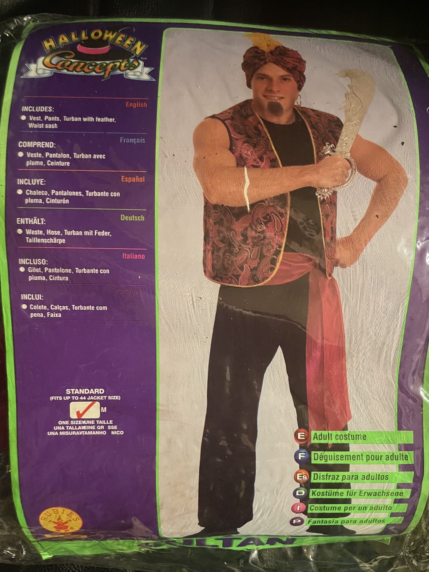 Men’s Sultan Halloween Costume