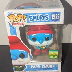 The Smurfs Papa Smurf Funko Pop