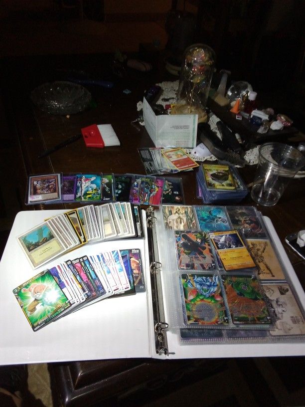 Pokemon, Yu-Gi-Oh, Magic, Dragon Ball Z And Marvel Cards
