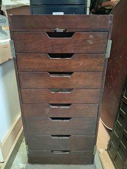 Jewelry drawers $45