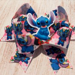 5” Stitch Hair Bow 