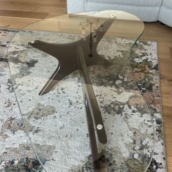Modern Glass Top Coffee Table