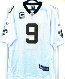 2XL / 3XL - SAINTS #9 DREW BREES REEB0K JERSEY